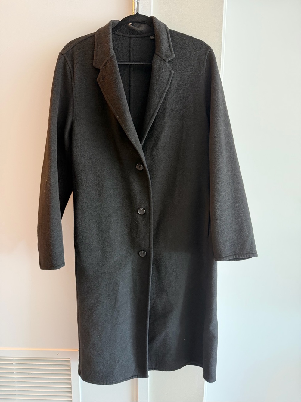 Women's Black Long Coat